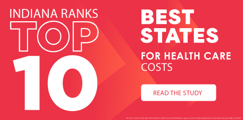 Indiana Ranked Top 10 Best State for Health Care Costs